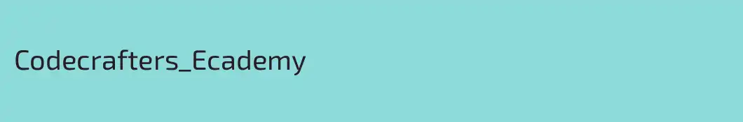 Codecrafters_Ecademy 